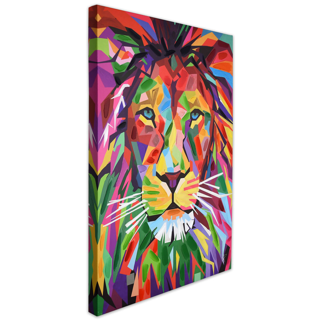 ADM - Druck 'Lion Pop Art'