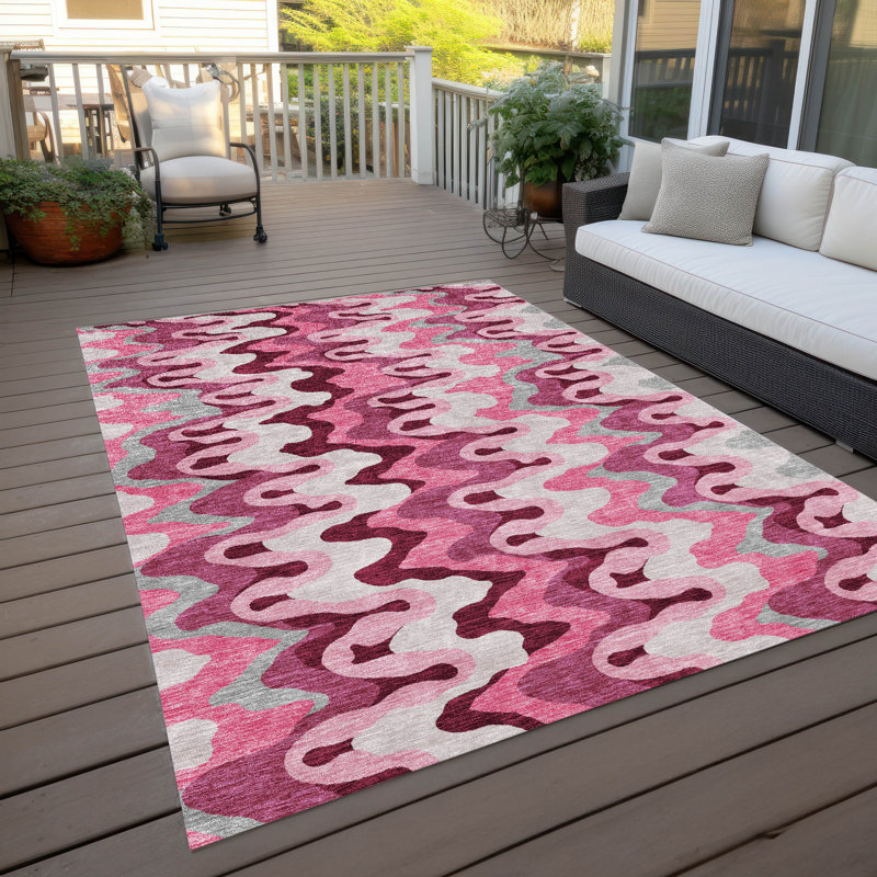Chico Abstract Indoor Rug, Rectangle 5' x 7'6"