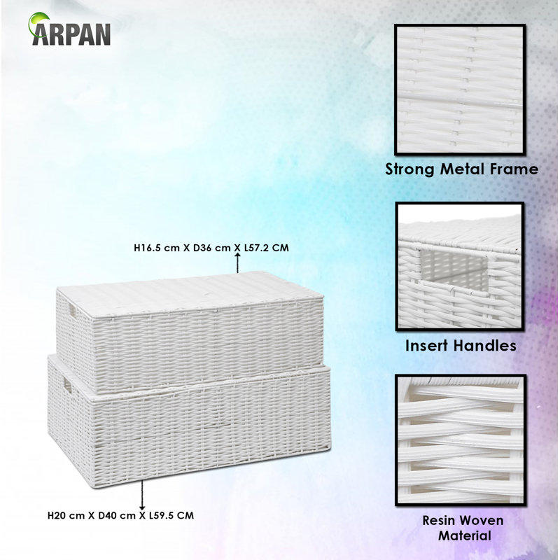 Rebrilliant Plastic Decorative Bin