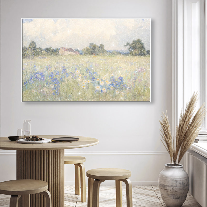 Enchanting Vista Canvas Landscape & Nature Print by Oliver Gal, Black Frame, 15 x 10, 37"H x 55"W, White Frame