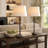 Lolley 26" Modern Metal Table Lamp with Knob Switch and Linen Shade-556004552