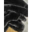 Tapis noir en fausse fourrure Adstock-120902556