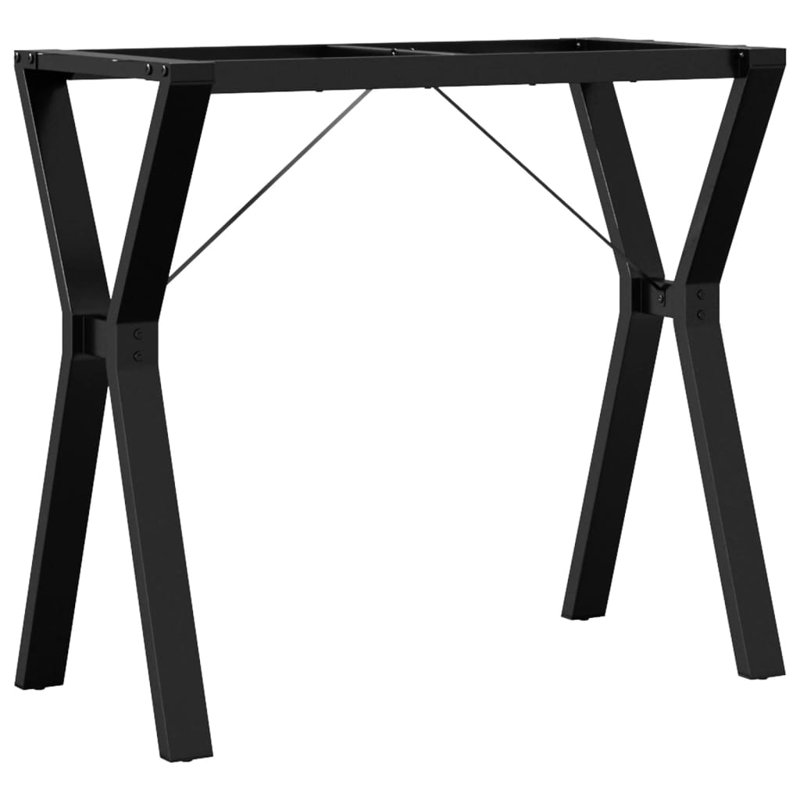 Armony Dining Table Legs Y-Frame Steel, 73cm H x 80cm W x 40cm D
