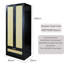 Plastic / Acrylic Wardrobe-2032003492-2032003493