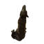 Statue loup et oursons