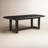 Keaton Oval Dining Table Dark Brown