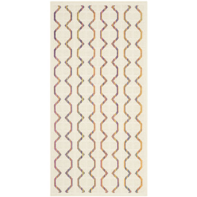 Havana Natural Performance Geometric Rug
