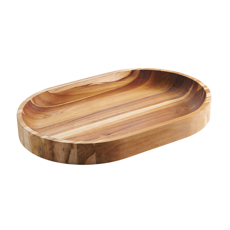 Plateau en bois de teck