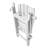 Set of 4 HDPE Outdoor Adirondack Chair Wood Texture Folding Firepit Chair  With  Cup Holder-113489356