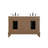54 inch Double Bathroom Vanity in Teak-933290954