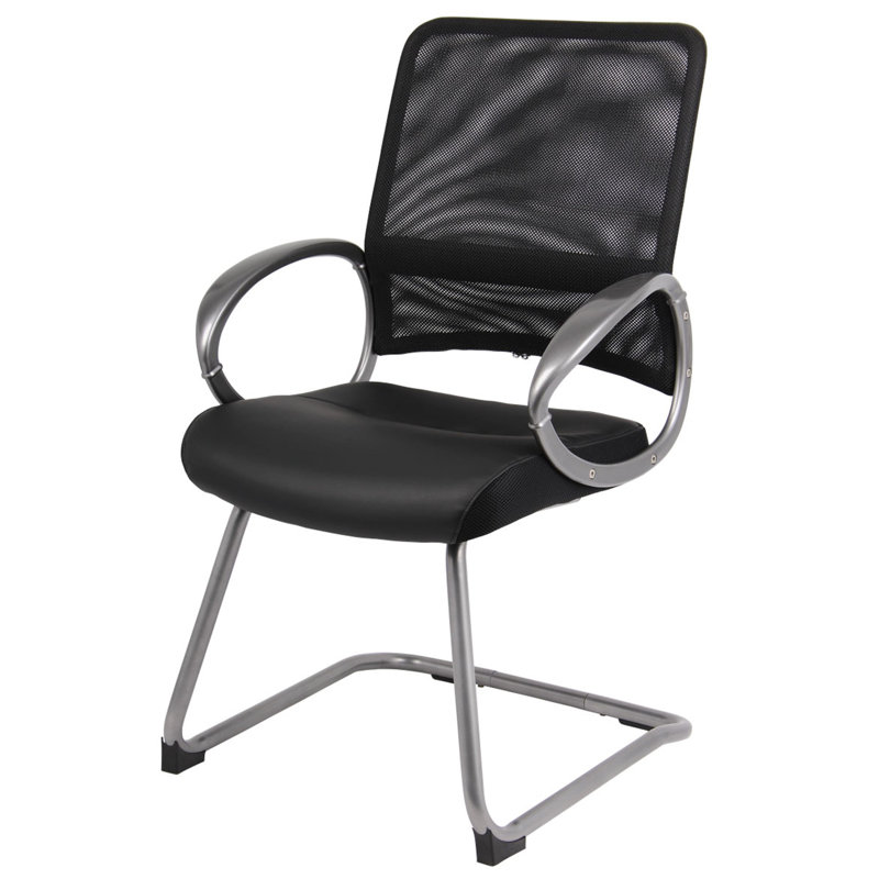 Nahyan Reception Chair with Metal Frame