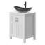 Meuble-lavabo autoportant avec lavabo-117220439