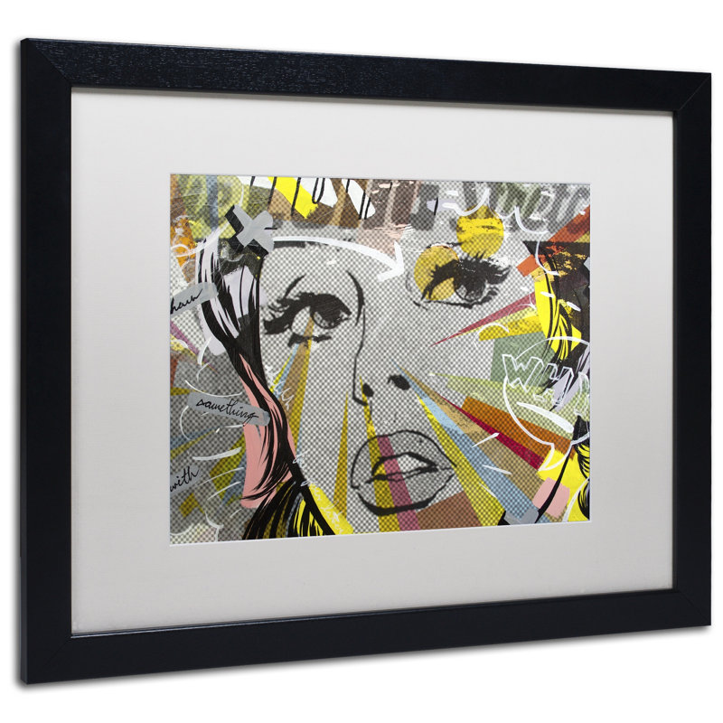 « the long stretch », impression sur toile encadrée, H 16 po x l 20 po x P 0,5 po, Blanc