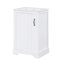 Meuble-lavabo de 20 po avec lavabo, armoire de salle de bain avec porte à fermeture douce-104289075