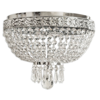 Keera Crystal Flush Mount