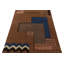 Art Deco Hand Knotted Wool Geometric Area Rug-2143587917