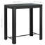 Adhithya Rectangular Metal Outdoor Bar Table , cm W 60.5cm cm D-143519565-143519566