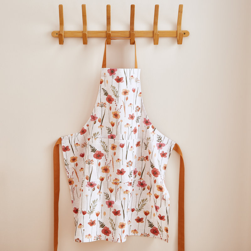 Harvest Flowers Pure Cotton Apron