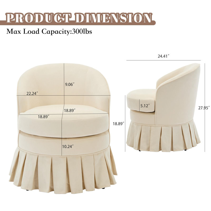 Side Chair, Beige