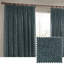 Heavy Chenille Room Darkening Pencil Pleat Curtains-185283825-185283816