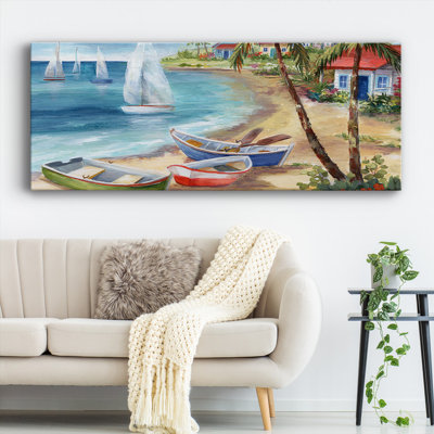 Antiqua Holiday sur impression sur toile