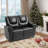 Ivanovic Kids 14.17'' PU Leather Recliner Sofa/Sectional with Footrest-60675138