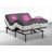 GoodVibeSleep Soothe 13'' Soft-Medium Charcoal Infused Hybrid Mattress and Adjustable Base-98811886