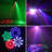 DJ Disco Party Light – 4‑in‑1 RGBW Strobe & Pattern Projector, DMX Control, Voice Activated for Clubs & Weddings​