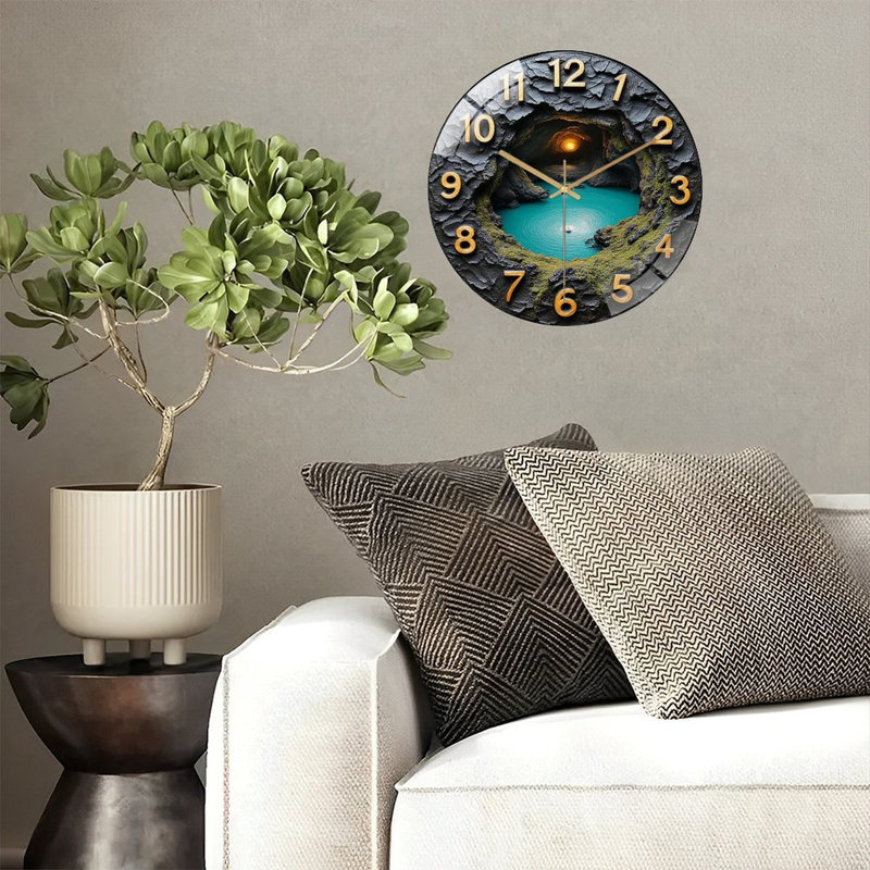 Horloge murale 12 po