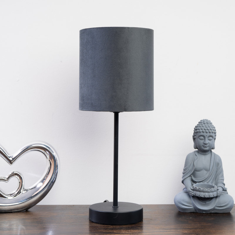 Giovoni Metal Table Lamp, Grey