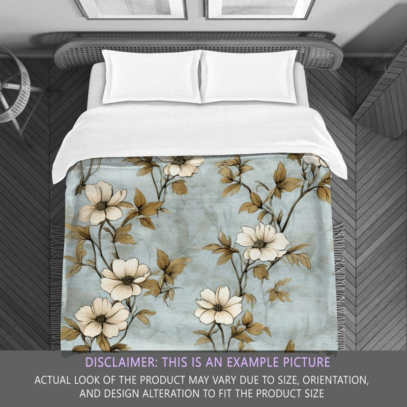 Floral Comforter, Twin Comforter