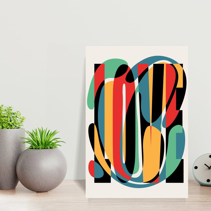 Art contemporain contemporain abstrait, H 18 po x l 12 po