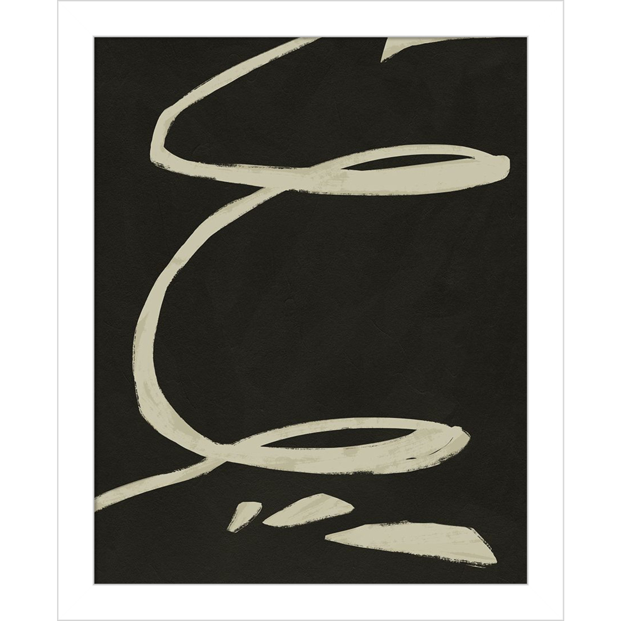 Neutral Spring III by Jacob Green, 13" H x 11" W x 1" D, White