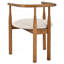 Chaise de salle à manger moderne, chaise de cuisine avec pieds en bois massif, chaises de salle à manger pour bar / restaurant et salle à manger, ensemble de 2
