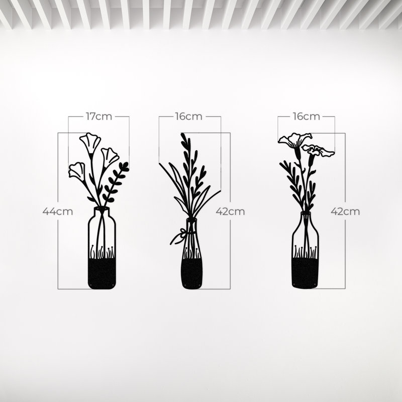 Handmade Coastal Plants & Flowers Wall Decor