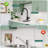 Single handle kitchen faucet with two pull-down water outlet modes-114235063