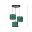 Eamie 3 - Light Black Cluster Pendant-1193632885