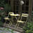 3 Piece Patio Bistro Set Of Foldable Round Table And Chairs-881522302