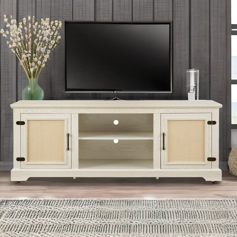 Crédence de rangement Astella, Blanc