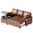Brown Faux Leather selected