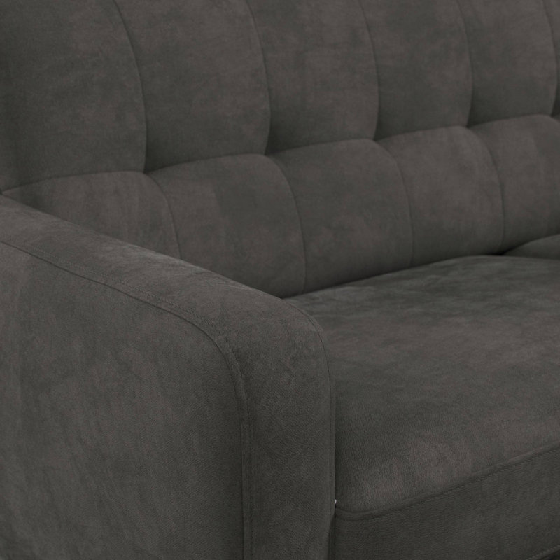 Briganti 3 Seater Sofa Enjoy Graphite, 2, Grey