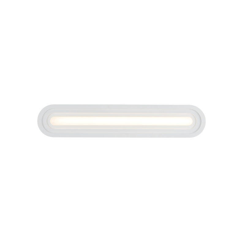 Arco 32-In Vanity Light, 24.13" Wide, White, 24 W