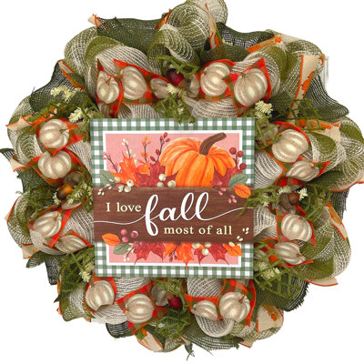 Couronne d'automne I Love Fall Most of All