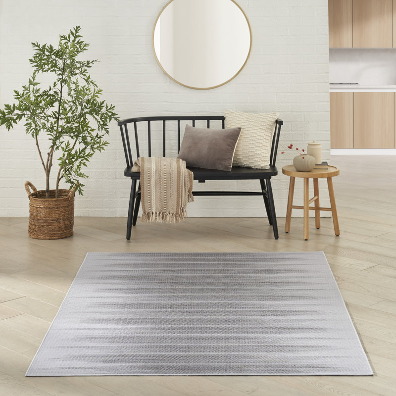 Presilla Abstract Indoor Rug, Rectangle 5' x 7'