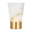 Caspe Alabaster 8 Rechargeable Table Lamp