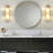 20" Dimmable Wall Mounted Sconce with Alabaster Shade (Set of 2)-1704035593