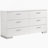 White High Gloss 4-Piece Queen Bedroom Set
