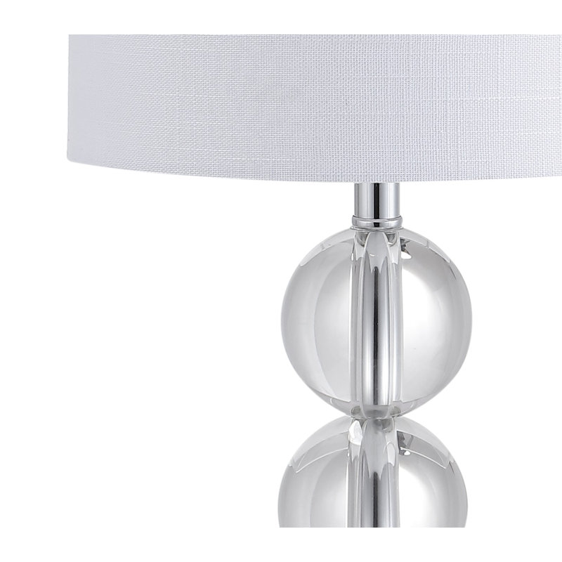 Lampe de table transparente 17,5 po Svetlana