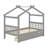 Wooden House Bed With Drawers-1246894773-1246894770