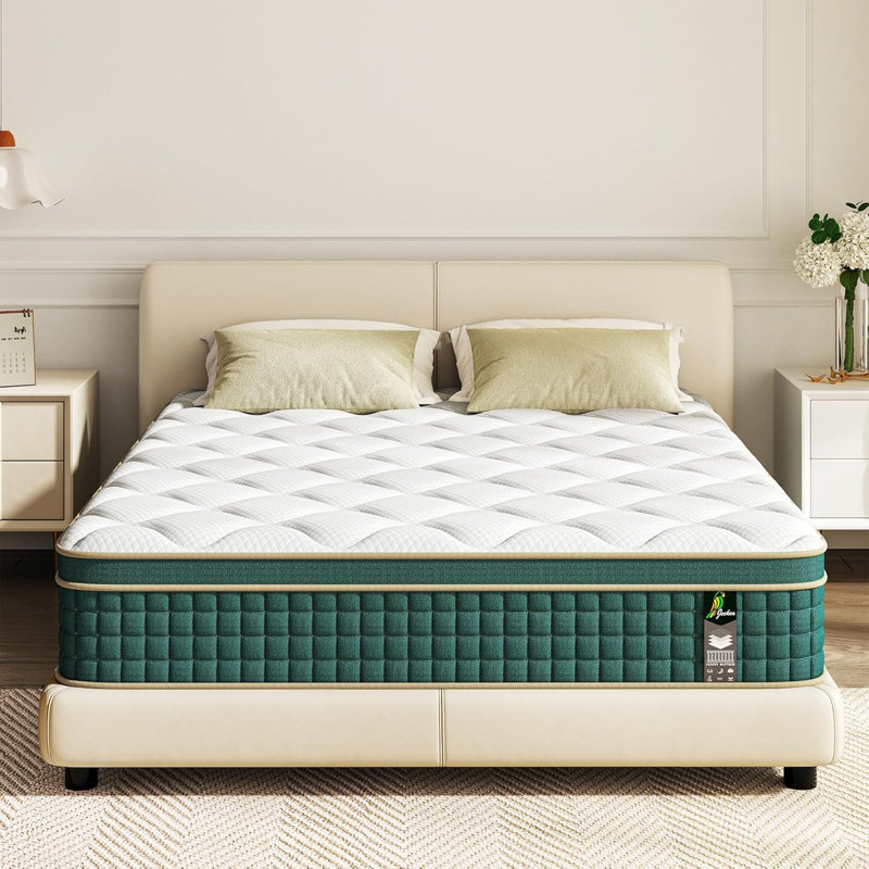 12" Hybrid Mattress with Memory foam and Pocketed Coils, Full 